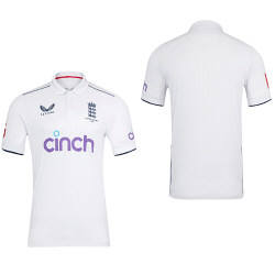 England Castore 2023 Ashes Test Cricket Shirt -Snr