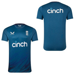 England Castore 2023 Cricket Training Tee Shirt - Snr