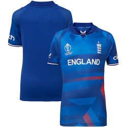 England Castore 2023 World Cup Cricket Shirt - Jnr