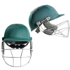 Hunts County Xero Cricket Helmet Green - Snr 2023