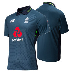 England New Balance 2018/19 ODI Cricket Shirt -Jnr