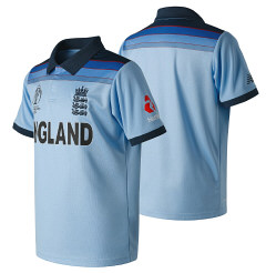England New Balance 2019 World Cup Champions ODI Cricket Shirt -Jnr
